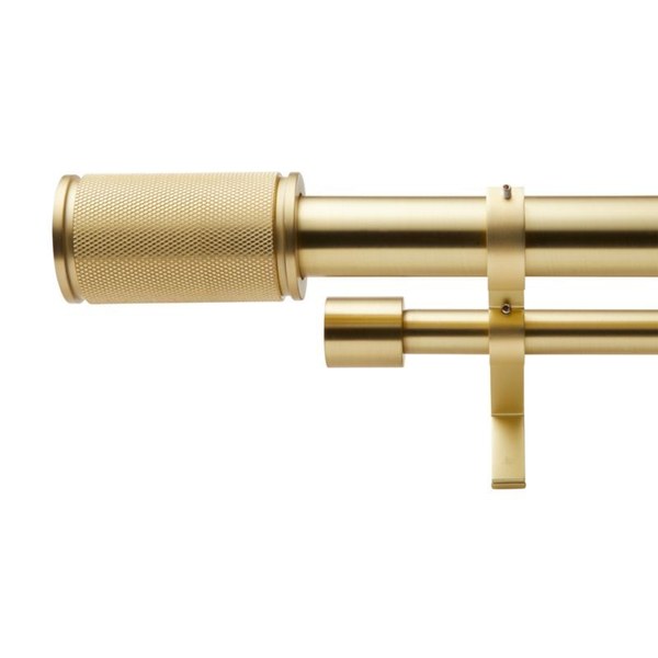 Amazon Double Curtain Rod Set 48–84 in.