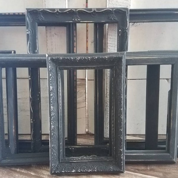Amazon Black Metal Picture Frame Set (4-Pack)