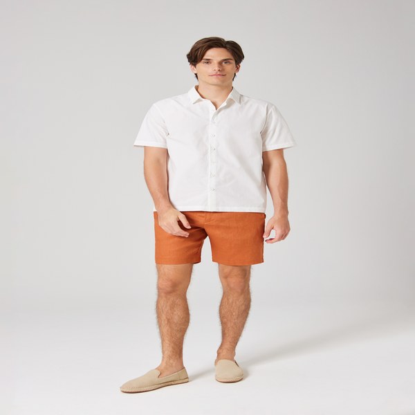 Men's Linen Shorts